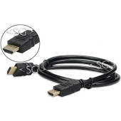 Шнур штекер HDMI - штекер HDMI v1.4 1,5 м. черный (high speed) Шнур штекер HDMI - штекер HDMI v1.4 1,5 м. черный (high speed)