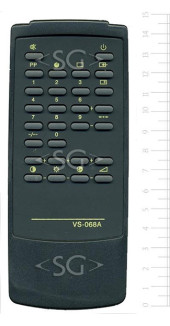 Пульт дистанционного управления для GOLDSTAR VS-068A (J,F,E, 105-079D) Пульт дистанционного управления для GOLDSTAR VS-068A (J,F,E, 105-079D)