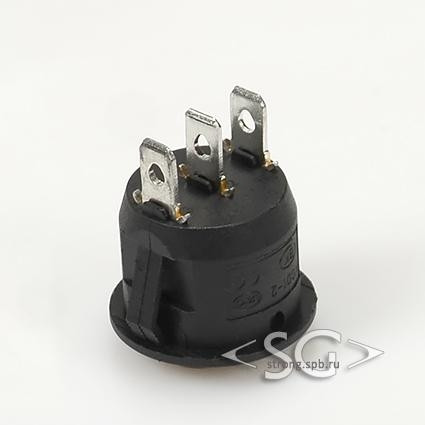 Переключатель KCD1-106 (KCD1-106103O71KKA) 6A 3pin BLACK Переключатель KCD1-106 (KCD1-106103O71KKA) 6A 3pin BLACK