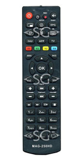 Пульт дистанционного управления для Ростелеком MAG 250 HD IPTV (IPTV приставка ) Пульт дистанционного управления для Ростелеком MAG 250 HD IPTV (IPTV приставка )