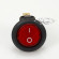 Переключатель KCD1-202/N A2R 6A 3pin RED light Переключатель KCD1-202/N A2R 6A 3pin RED light