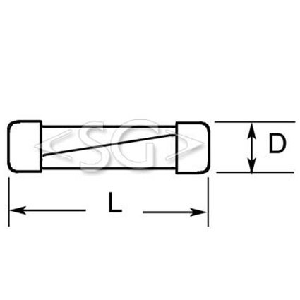 Предохранители 6х30 25 А.