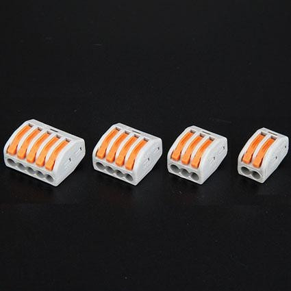 Соединитель клеммный PCT-212 (аналог WAGO 222-412) 2 контакта