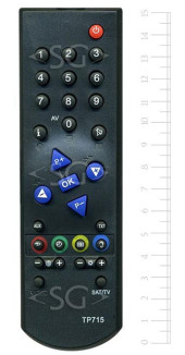 Пульт дистанционного управления для GRUNDIG TP-715 Пульт дистанционного управления для GRUNDIG TP-715