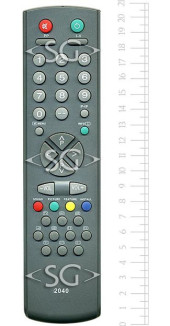 Пульт дистанционного управления для VESTEL RC-2040 (RC-2140) /RUBIN /SANYO чёрный/серый Пульт дистанционного управления для VESTEL RC-2040 (RC-2140) /RUBIN /SANYO чёрный/серый