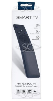 Пульт дистанционного управления для SAMSUNG universal RM-G1800 V1 (корпус типа BN59-01266A с голосовым управлением) в коробке Пульт дистанционного управления для SAMSUNG universal RM-G1800 V1 (корпус типа BN59-01266A с голосовым управлением) в коробке