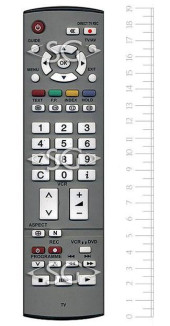 Пульт дистанционного управления для PANASONIC EUR7651030 (EUR7651030A, 7651060, 7651090, 765109A) Пульт дистанционного управления для PANASONIC EUR7651030 (EUR7651030A, 7651060, 7651090, 765109A)