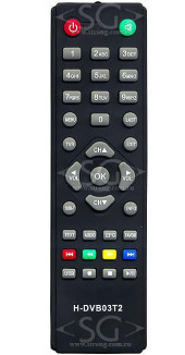 Пульт дистанционного управления для HYUNDAI H-DVB03T2 /Supra SDT-96/ROLSEN/TELEFUNKEN TF-DVBT202/D-COLOR DC921/WORLD VISION T37 Пульт дистанционного управления для HYUNDAI H-DVB03T2 /Supra SDT-96/ROLSEN/TELEFUNKEN TF-DVBT202/D-COLOR DC921/WORLD VISION T37