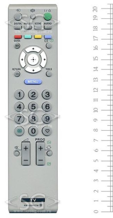 Пульт дистанционного управления для SONY RM-ED017W белый Пульт дистанционного управления для SONY RM-ED017W белый