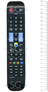 Пульт дистанционного управления для SAMSUNG AA59-00581A smart, 3D чёрный (=AA59-00560A белый) Пульт дистанционного управления для SAMSUNG AA59-00581A smart, 3D чёрный (=AA59-00560A белый)