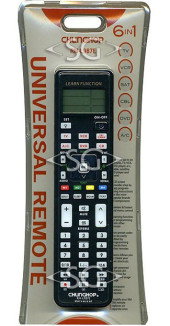 Пульт дистанционного управления универсальный CHUNGHOP 6in1(5+AIR)+обучениеRM-L987E(ЖК-дисп,ин.на рус.яз)блистер Пульт дистанционного управления универсальный CHUNGHOP 6in1(5+AIR)+обучениеRM-L987E(ЖК-дисп,ин.на рус.яз)блистер