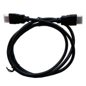 Шнур штекер HDMI - штекер HDMI v1.4 0,7 м. (без фильтров) черный/gold pin Шнур штекер HDMI - штекер HDMI v1.4 0,7 м. (без фильтров) черный/gold pin