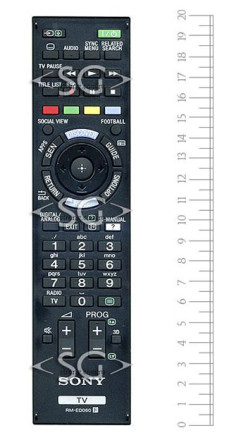 Пульт дистанционного управления для SONY RM-ED060   3D  *149272011*   /orig./