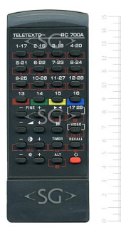Пульт дистанционного управления для SANYO RC-700A /NOKIA RC-700A Пульт дистанционного управления для SANYO RC-700A /NOKIA RC-700A