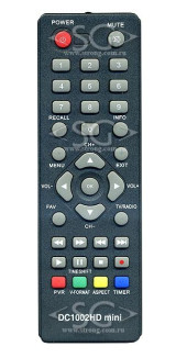 Пульт дистанционного управления для D-COLOR DC1002HD Mini dvb-t2 Пульт дистанционного управления для D-COLOR DC1002HD Mini dvb-t2