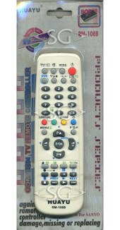 Пульт дистанционного управления для SANYO universal RM-108B (в корпусе типа JXMTK) блистер Пульт дистанционного управления для SANYO universal RM-108B (в корпусе типа JXMTK) блистер