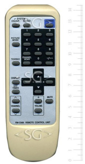 Пульт дистанционного управления для JVC RM-C565 белый Пульт дистанционного управления для JVC RM-C565 белый