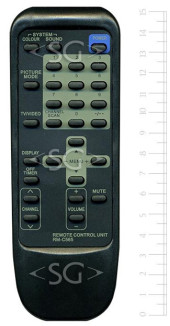 Пульт дистанционного управления для JVC RM-C565 чёрный Пульт дистанционного управления для JVC RM-C565 чёрный
