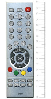 Пульт дистанционного управления для TOSHIBA CT-871 ( CT-848 , CT-849 ) Пульт дистанционного управления для TOSHIBA CT-871 ( CT-848 , CT-849 )