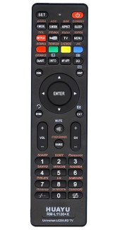 Пульт дистанционного управления универсальный для TV(мульти бренд) RM-L1130+X(корп.типа MYSTERY MTV-2622) )блистер