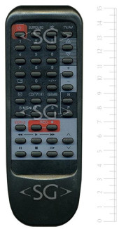 Пульт дистанционного управления для PANASONIC EUR644660 (EUR644661) Пульт дистанционного управления для PANASONIC EUR644660 (EUR644661)