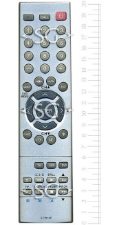 Пульт дистанционного управления для TOSHIBA CT-90128 Пульт дистанционного управления для TOSHIBA CT-90128