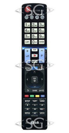 Пульт дистанционного управления для LG AKB73615303 (=AKB73615302, AKB73615362 , AKB73615397, AKB73756504) 3D /orig./ Пульт дистанционного управления для LG AKB73615303 (=AKB73615302, AKB73615362 , AKB73615397, AKB73756504) 3D /orig./