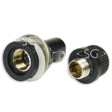 Держатель предохранителя FS-B01 (ZH-254) M12, 5х20, на корпус. Держатель предохранителя FS-B01 (ZH-254) M12, 5х20, на корпус.