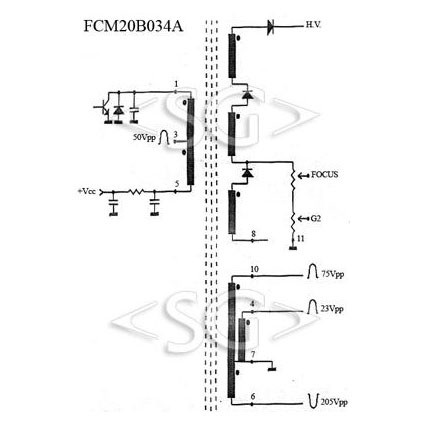 Трансформатор FCM20B034A