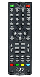 Пульт дистанционного управления для World Vision T35, T55, T60M dvb-t2 Пульт дистанционного управления для World Vision T35, T55, T60M dvb-t2