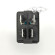 Переключатель KCD1-104B ( KCD1-104BN0111BKA) (маркировка KCD8) 6A 4pin BLUE light