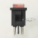 Переключатель KCD1-104B (KCD1-104BN0111RKA) 6A 4pin RED light