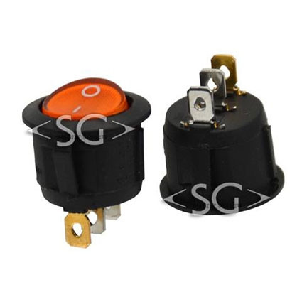 Переключатель KCD1-106 (KCD1-106101N11YKA) (маркировка KCD4) 6A 3pin YELLOW light Переключатель KCD1-106 (KCD1-106101N11YKA) (маркировка KCD4) 6A 3pin YELLOW light
