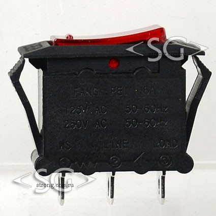 Автоматический предохранитель-выключатель ST-001 16A (16А, 250V)