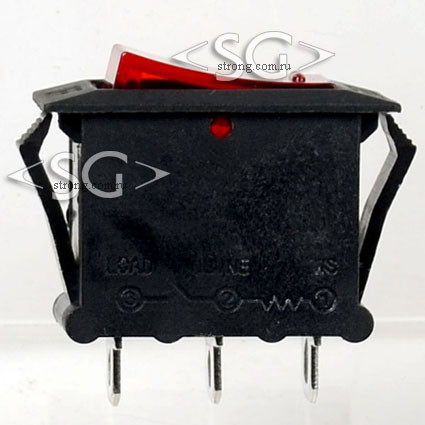 Автоматический предохранитель-выключатель ST-001 16A (16А, 250V)