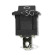Переключатель KCD1-FP (KCD1-FP10111KKA, KCD1-101 2 pin) 6A 2pin BLACK