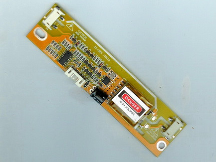 Инвертор LCD 0201D (12V) (10?30?120) с кабелем (на 2 лампы)