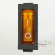 Переключатель KCD3-1 (KCD3-101N11CYK) 16A 3pin YELLOW light