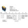 Переключатель KCD3-1 (KCD3-101N11CYK) 16A 3pin YELLOW light