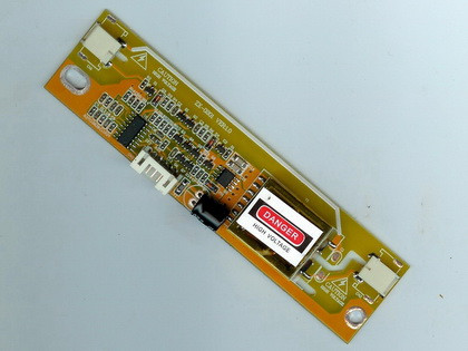 Инвертор LCD 0201S (12V) (10?30?120) с кабелем (на 2 лампы)
