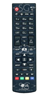 Пульт дистанционного управления для LG AKB74915324  /orig./