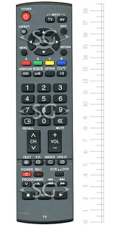 Пульт дистанционного управления для PANASONIC EUR7651140 (N2QAYB000227, N2QAKB000065) viera Пульт дистанционного управления для PANASONIC EUR7651140 (N2QAYB000227, N2QAKB000065) viera