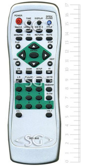 Пульт дистанционного управления для ROLSEN RDV-850 / DAEWOO DVDP121K / RUBIN DVR-200/ THOMSON DTH115E Пульт дистанционного управления для ROLSEN RDV-850 / DAEWOO DVDP121K / RUBIN DVR-200/ THOMSON DTH115E