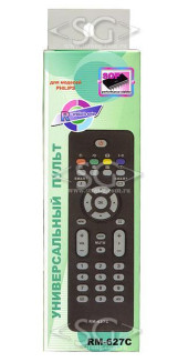 Пульт дистанционного управления для PHILIPS universal RM-627C (корпус типа RC2023611/01) в коробке Пульт дистанционного управления для PHILIPS universal RM-627C (корпус типа RC2023611/01) в коробке
