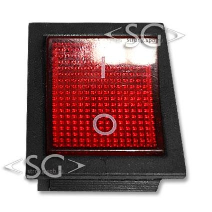 Переключатель KCD4-201 (KCD4-201N11CRKA) 16A 4pin RED light Переключатель KCD4-201 (KCD4-201N11CRKA) 16A 4pin RED light