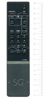 Пульт дистанционного управления для TOSHIBA CT-9640 Пульт дистанционного управления для TOSHIBA CT-9640