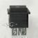 Переключатель KCD4-203 (KCD4-203O71CKKA) 15A 6pin BLACK