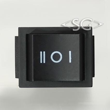 Переключатель KCD4-203 (KCD4-203O71CKKA) 15A 6pin BLACK