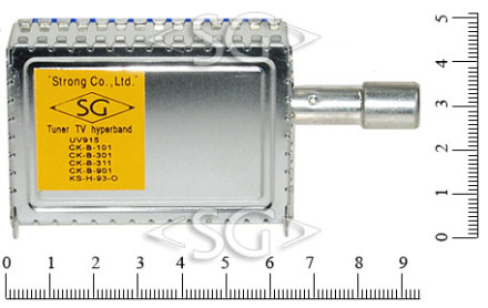 Тюнер UV915 (CK-B-101,301,310,901,KS-H-93-O) +12V Тюнер UV915 (CK-B-101,301,310,901,KS-H-93-O) +12V