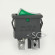 Переключатель KCD1-104B (KCD1-104BN0111GKA) (маркировка KCD8) 6A 4pin GREEN light
